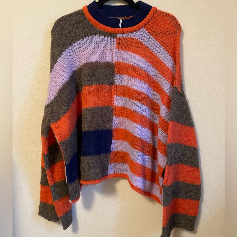 Free People Caravelli Splice Pullover